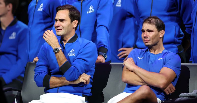 'Fedal forever!': Internet moved after Roger Federer cries with friend and rival Rafael Nadal while bidding adieu