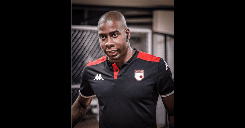 WHEN IN DOUBT...WHIP IT OUT: Soccer player Geisson Perea exposes himself to distract opponent during free-kick