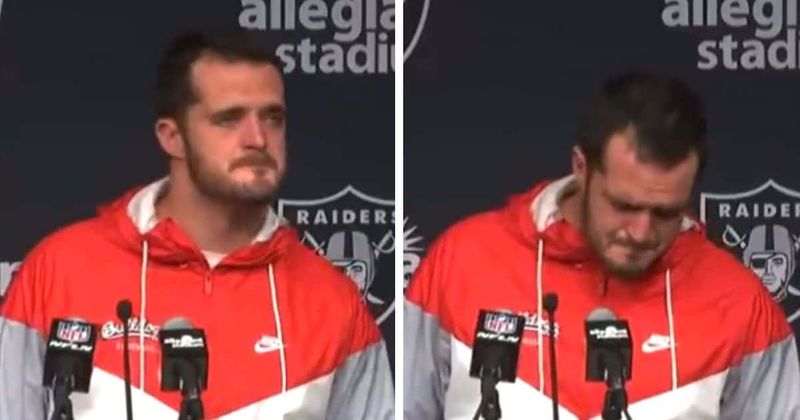 'Such a drama queen': Las Vegas Raiders QB Derek Carr trolled for crying after losing to Indianapolis Colts