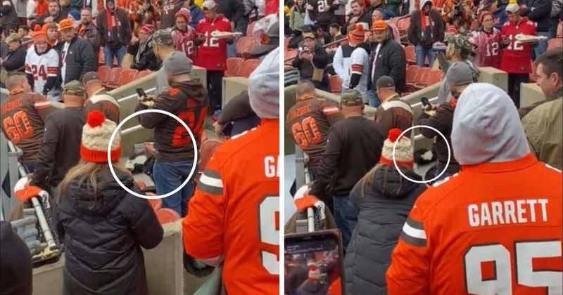 THE SMELL OF DEFEAT: Skunk in the stands creates stir online as Tom Brady's Bucs lose to Cleveland Browns