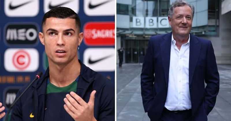 Cristiano Ronaldo 'texts' Piers Morgan from locker room claiming he scored opening goal in Uruguay game