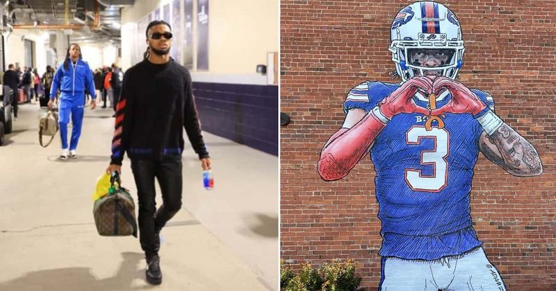 Damar Hamlin spotted at Buffalo Bills facility 'almost daily' as he takes 'baby steps' toward recovery