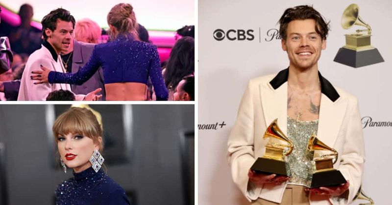 'They never go out of style': Fans psyched as Taylor Swift and Harry Styles hug at Grammy Awards 2023