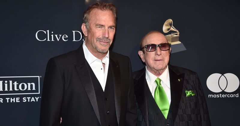 Kevin Costner hails music legend Clive Davis's impact on his 'The Bodyguard' costar Whitney Houston