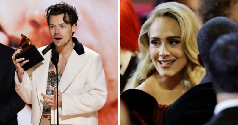 'What a joke!' Fans enraged as Adele loses Best Pop Vocal Album to Harry Styles at Grammys 2023
