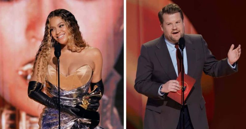 'It’s sick': Internet slams 'weirdest' decision to let James Corden present Beyonce's history-making Grammys win