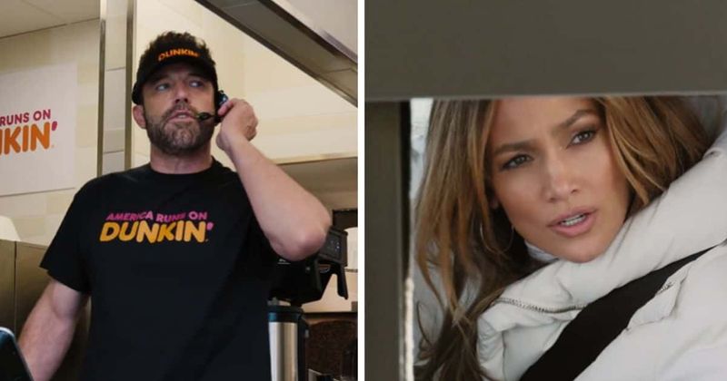 ‘Greatest love story’: Fans go gaga as Ben Affleck surprises patrons and Jennifer Lopez at Dunkin’ Donuts in Super Bowl ad