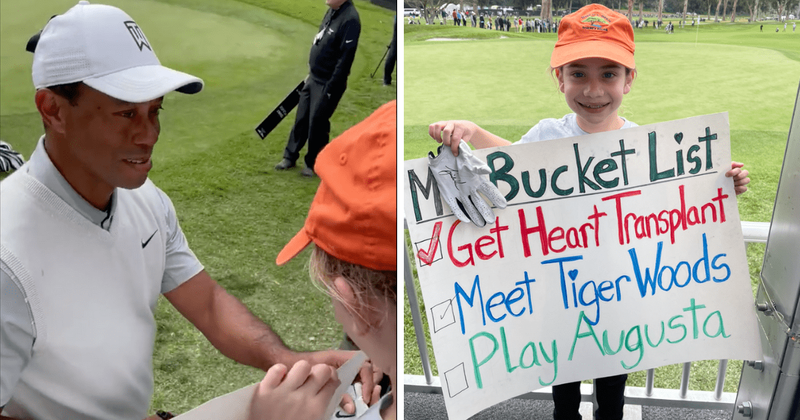 Check that! Tiger Woods checks off item from ardent nine-year-old fan's bucket list in wholesome interaction