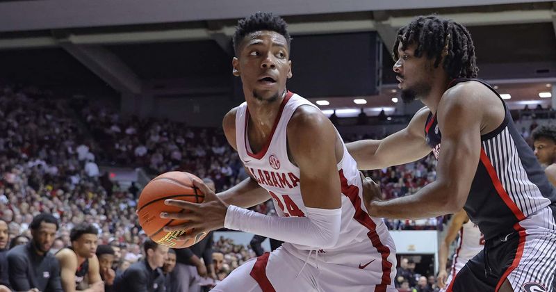 Brandon Miller heckled with cries of 'lock him up' at Alabama game after he's linked with murder case