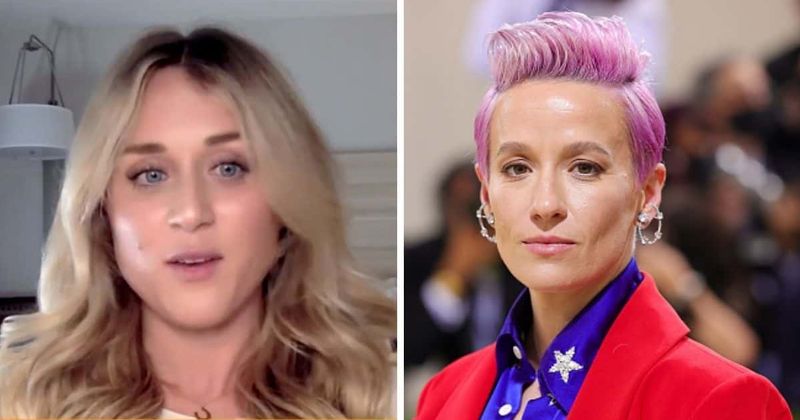 Riley Gaines claims Megan Rapinoe 'would genuinely shiv' any trans athlete if they took her spot