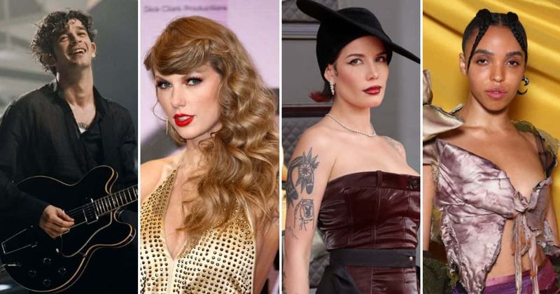From Halsey to FKA Twigs: A look at The 1975 singer Matty Healy’s love life before romance rumors with Taylor Swift