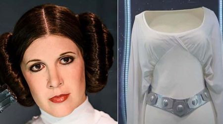 Princess Leia’s white dress worn by Carrie Fisher in first 'Star Wars' film likely to fetch $2M at auction