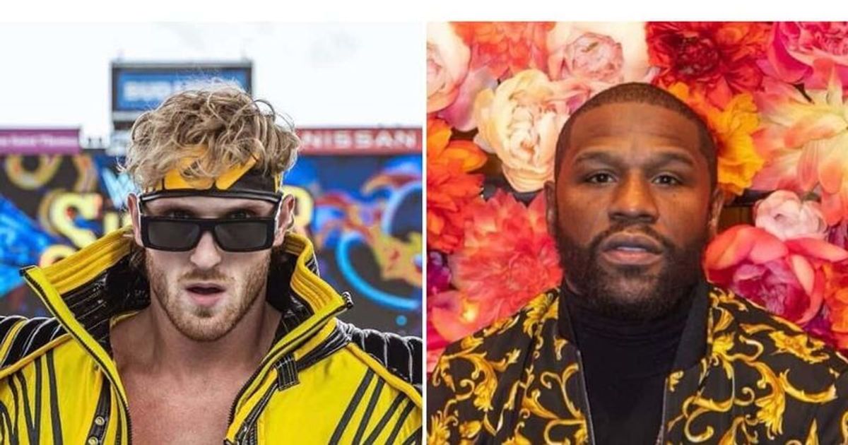 It's been two years since the iconic fight took place between Logan Paul and Floyd Mayweather (Instagram/@loganpaul/@floydmayweather)