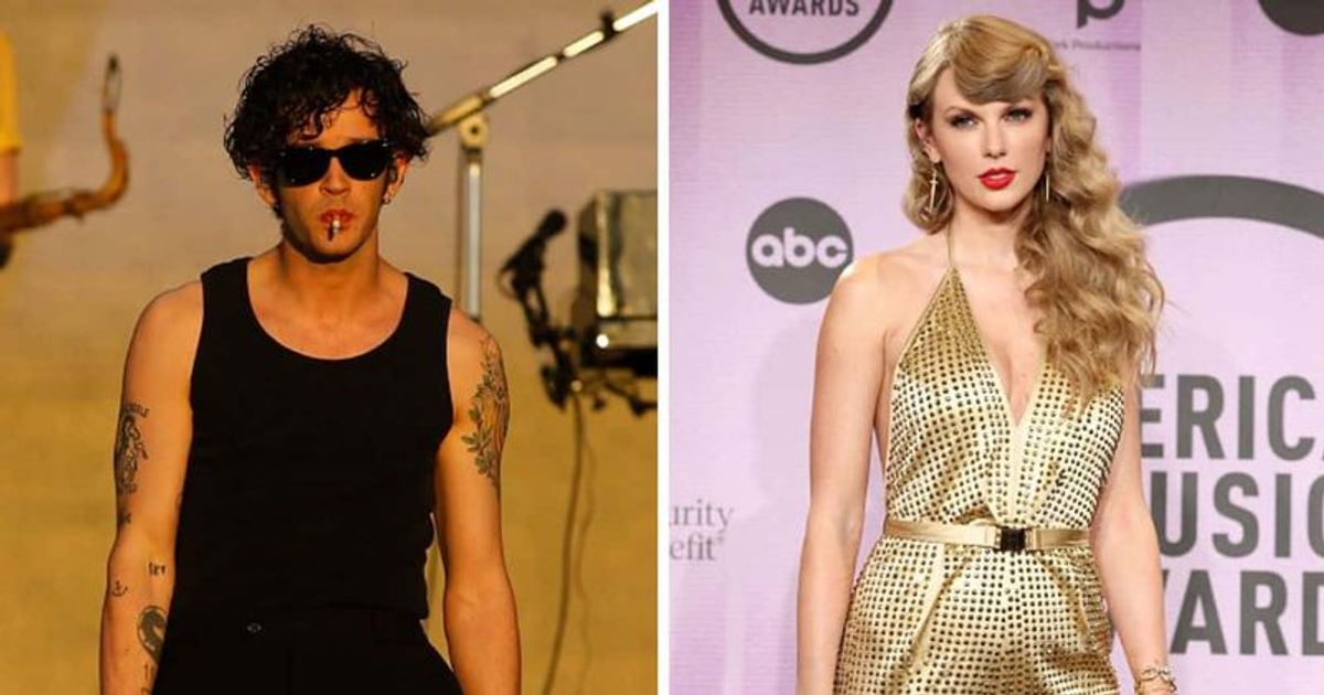 Taylor Swift's ex Matty Healy makes bizarre 'apology' on stage just days after breakup