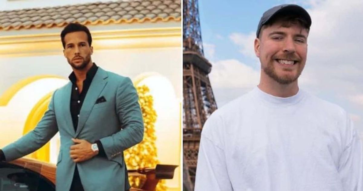 Tristan Tate voiced his admiration for the renowned YouTuber MrBeast (@tristantate, @mrbeast/Instagram)