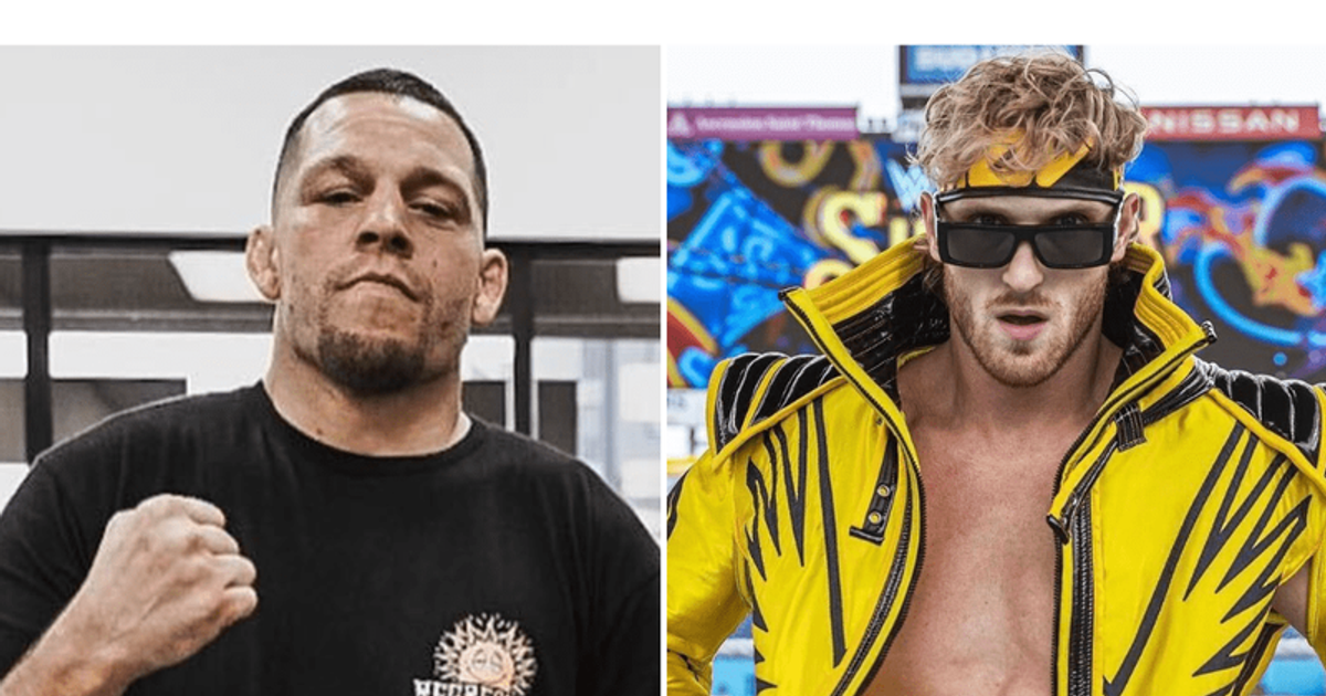 Nate Diaz was infuriated by Logan Paul's remarks during Jake's fight (@natediaz209/Instagram, @loganpaul/Instagram)