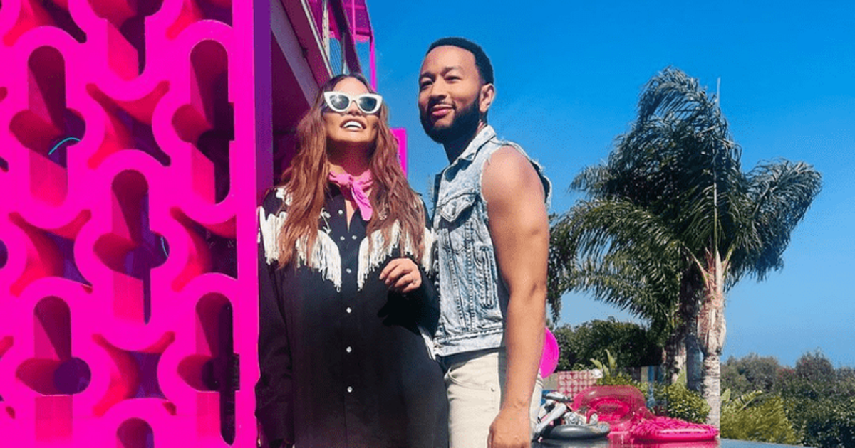 Chrissy Teigen and John Legend recently welcomed a fourth child via surrogacy (chrissyteigen/Instagram)