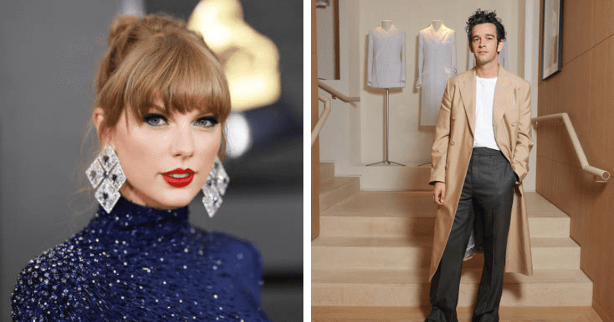 Matty Healy was originally linked to Swift after their initial encounter in November 2014 (Matt Winkelmeyer/Getty Images for The Recording Academy; Francois Durand/Getty Images For Christian Dior)