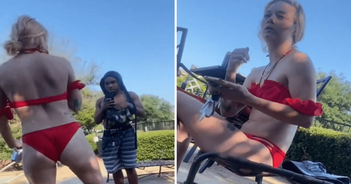 Who is 'Red Bikini' Karen? Web sleuths on the hunt as another video emerges of 'racist' woman in Fort Worth