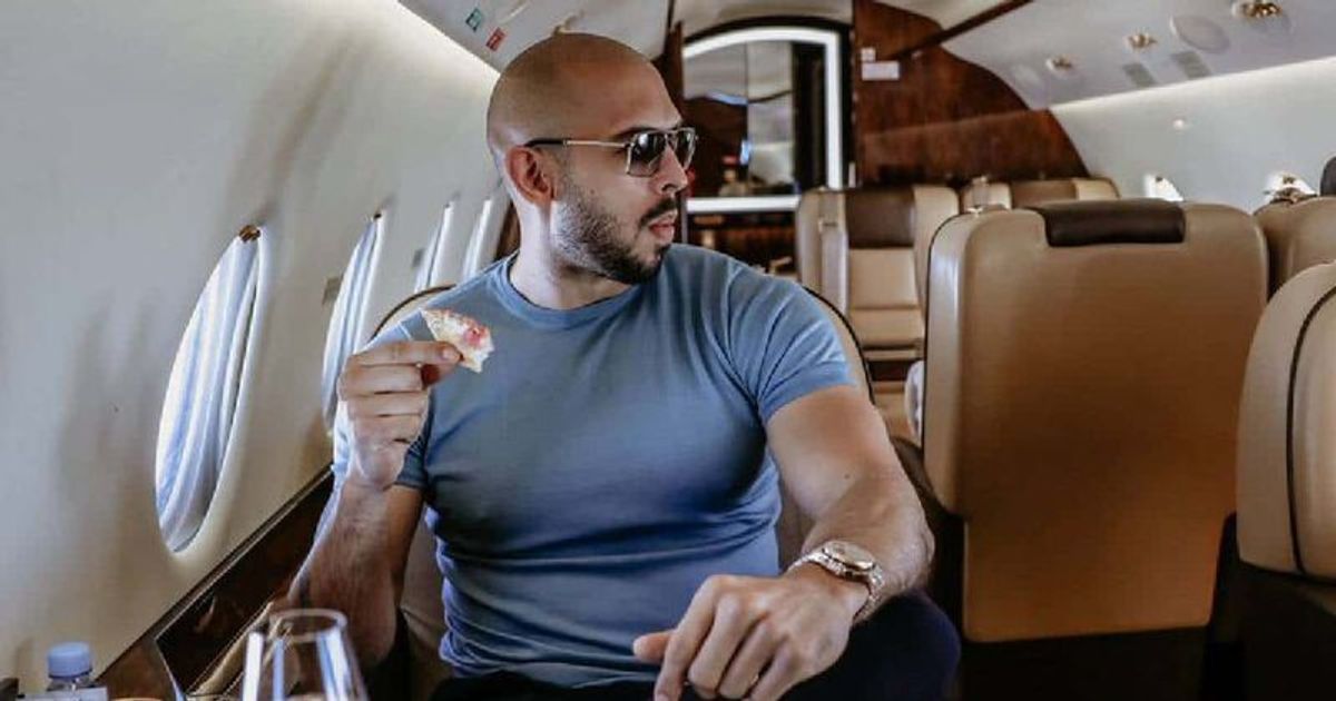 Andrew Tate turned to Twitter on Friday to declare that he earns an astounding amount of money per year (@Cobratate/ Twitter)