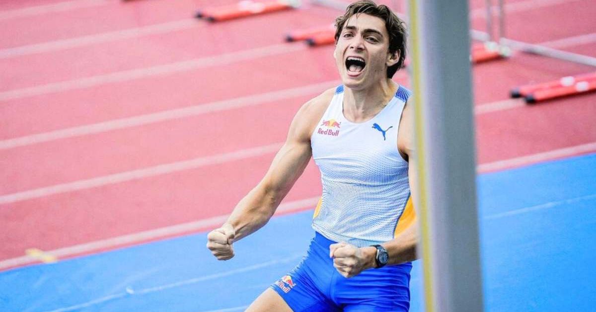 Armand Duplantis is representing his mother's homeland at Paris Olympics 2024 (Instagram/@mondo_duplantis)
