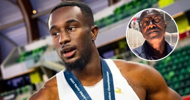 Who is Cravont Charleston's coach? Sprinter aims for glory at World Athletics Championship