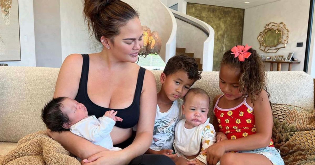 Chrissy Teigen is mother to two sons and two daughters (Instagram/@chrissyteigen)