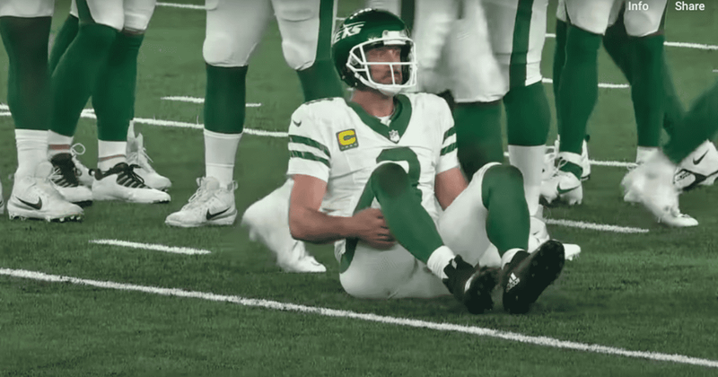 NY Jets coach Robert Saleh worried over quarterback Aaron Rodgers' suspected Achilles tendon injury