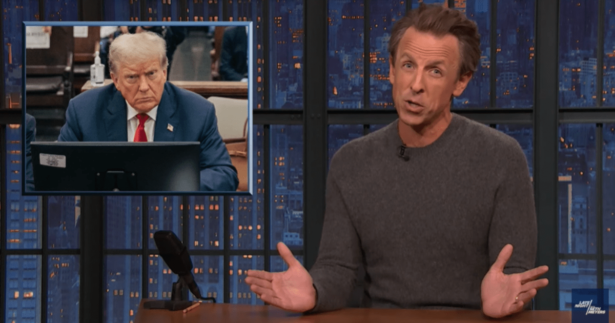 Seth Meyers mocks gag order issued against Trump with spot-on impression of former POTUS on NBC's 'Late Night'