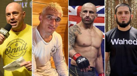Joe Rogan reacts to Charles Oliveira's replacement with Alexander Volkanovsk in Islam Makhachev bout 