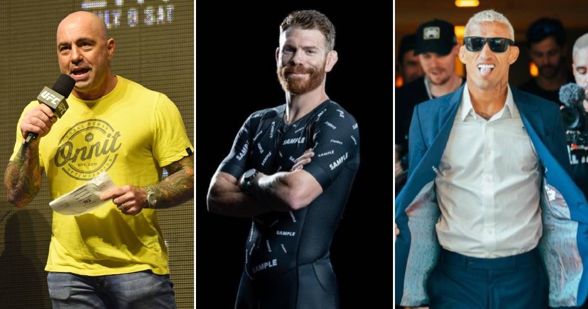 Joe Rogan and Paul Felder were shocked by the startling reappearance of Charles Oliveira (Getty Images, Instagram/@felderpaul, @charlesdobronxs)
