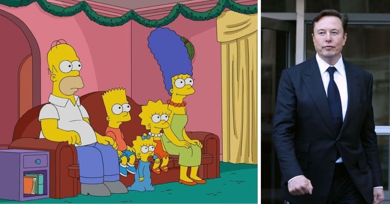 'The Simpsons' predicts epic downfall for Elon Musk and internet has its fingers crossed