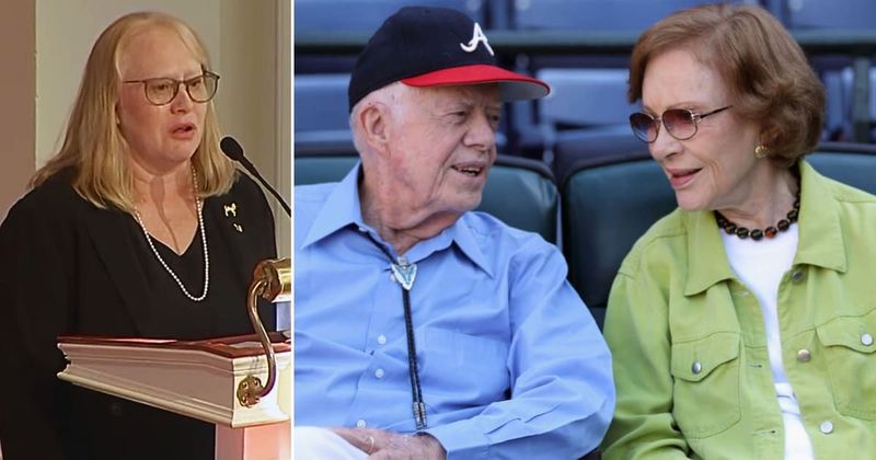 75 years ago Jimmy Carter wrote a love letter to his wife Rosalynn, yesterday their daughter read it out in church at her funeral