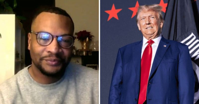 'There's a twist': Internet stunned as BLM leader Mark Fisher says he's supporting Donald Trump in 2024