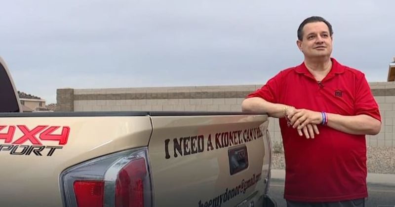Casa Grande realtor Nino DiGuilio finds kidney donor years after truck decal plea amid dialysis struggles