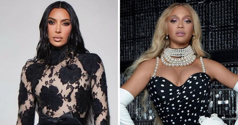 Kim Kardashian called out for 'copying' Beyonce as she flaunts toned physique in social media post