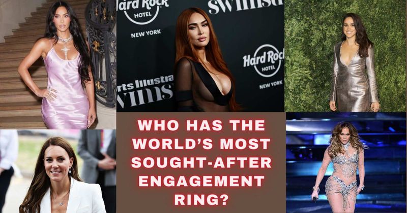 The most sought-after celebrity engagement rings: New data sees Meghan Markle knocked off top spot