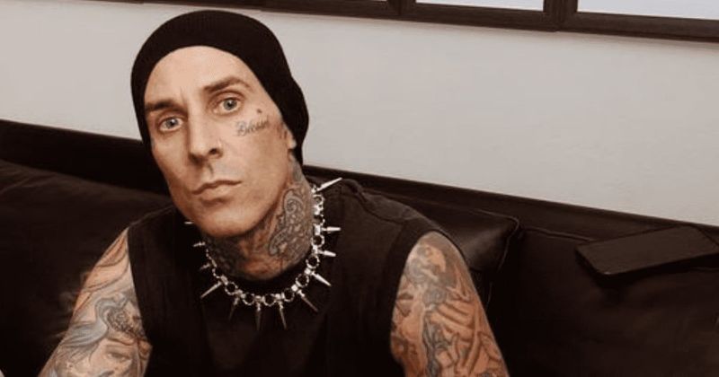 Is Travis Barker promoting domestic violence? Blink-182 drummer slammed over t-shirt alluding to abusive incident involving Madonna 
