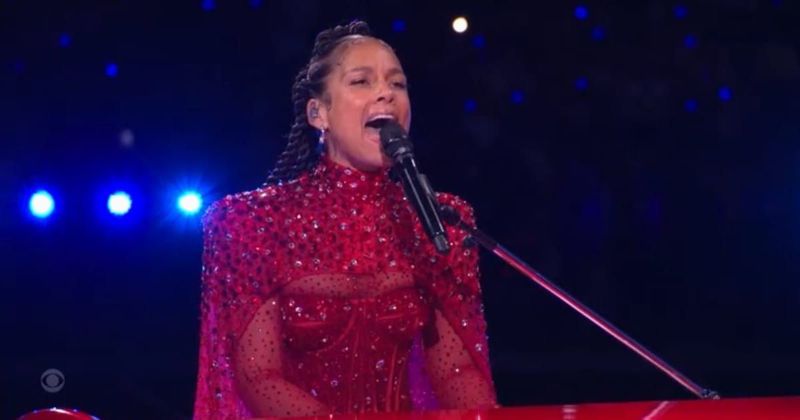 Internet trolls Alicia Keys as singer kicks off Super Bowl LVIII halftime performance with 'screechy' first note