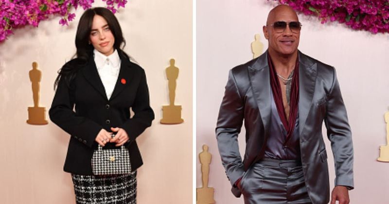Worst-dressed celebrities at Oscars 2024: From Billie Eilish's 'schoolgirl' to Dwayne Johnson's tux fail