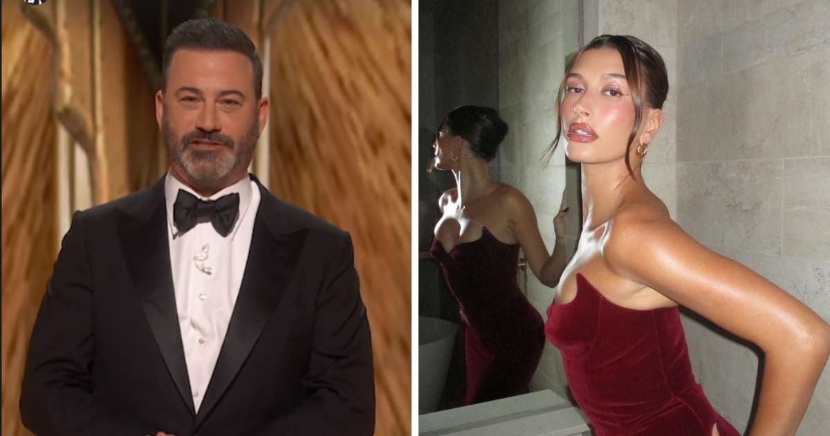 Oscars 2024 host Jimmy Kimmel slammed for his 'nepo baby' remark on Hailey Bieber (Instagram/@jimmykimmellive, @haileybieber)