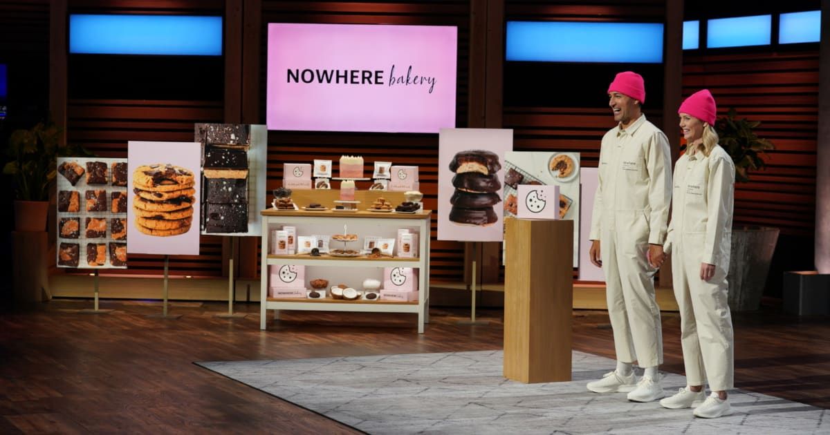 Maurizio and Saphira Rasti to pitch their award-winning, gut-friendly treats, Nowhere Bakery in 'Shark Tank' Season 15 (ABC/@ChristopherWillard)