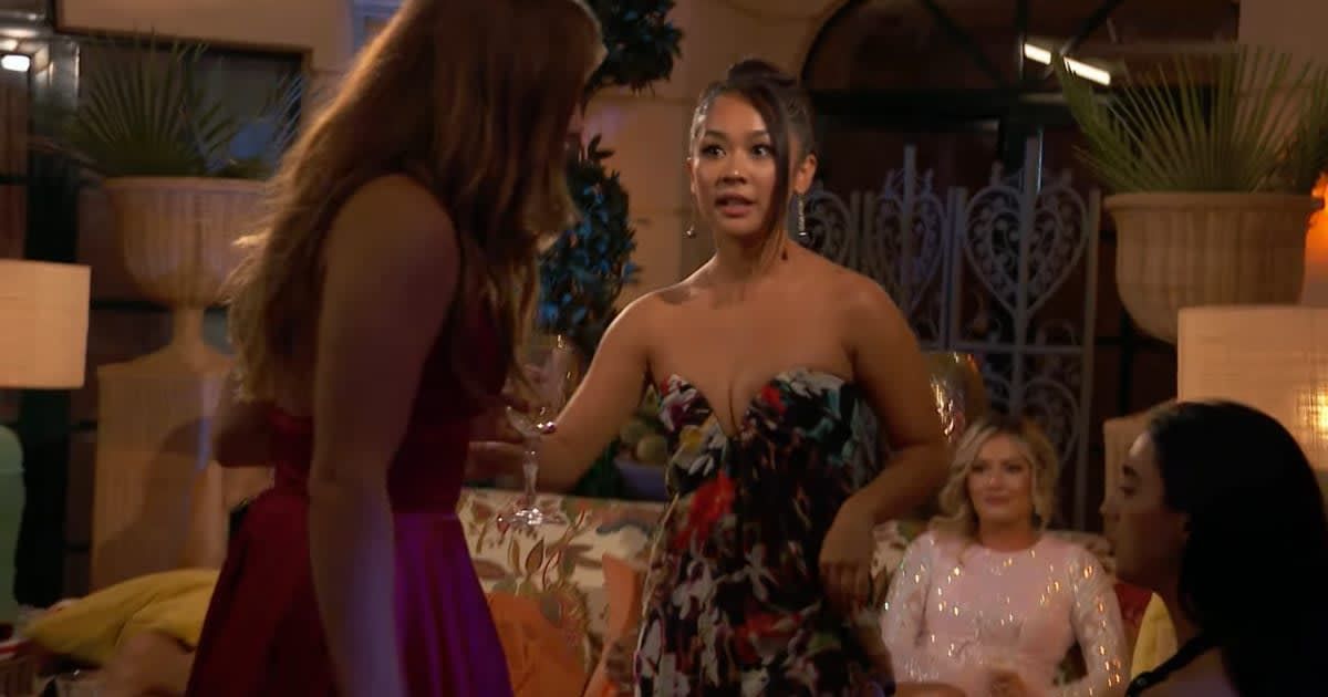 Is Lea Cayanan OK? Producers escort 'The Bachelor 2024 star as she breaks down into tears after several accusations