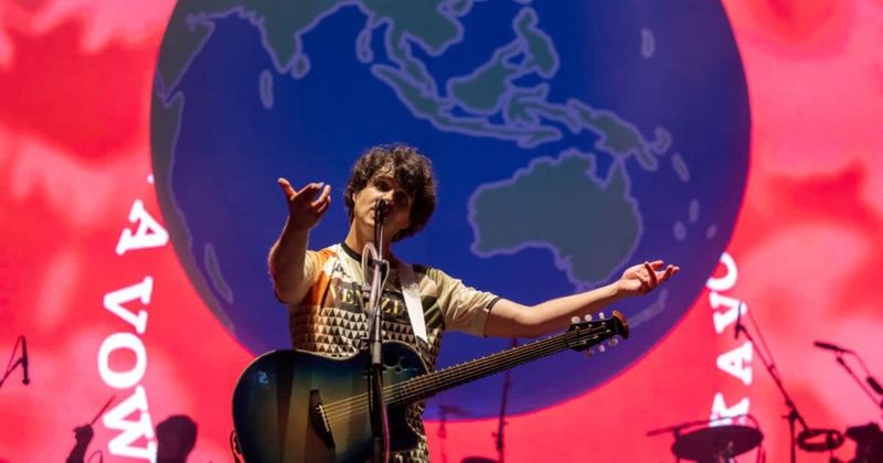 Total Eclipse of the Heart: Vampire Weekend uses celestial phenomenon as backdrop to launch 'Only God Was Above Us' 