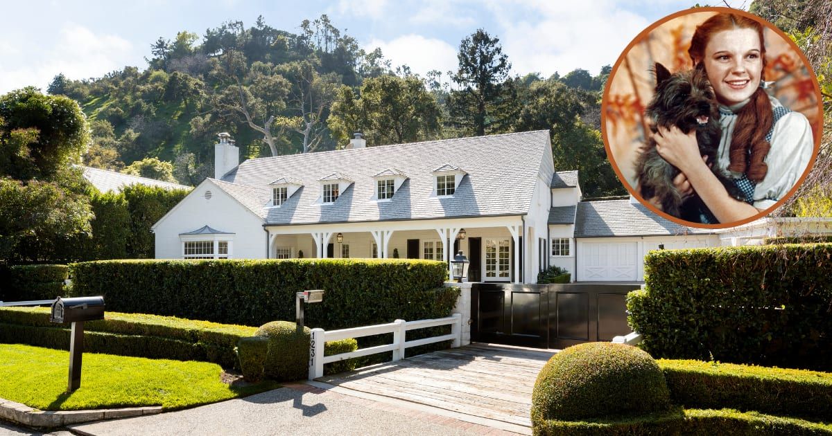 IN PICTURES: Judy Garland's iconic Bel-Air home hits the market 