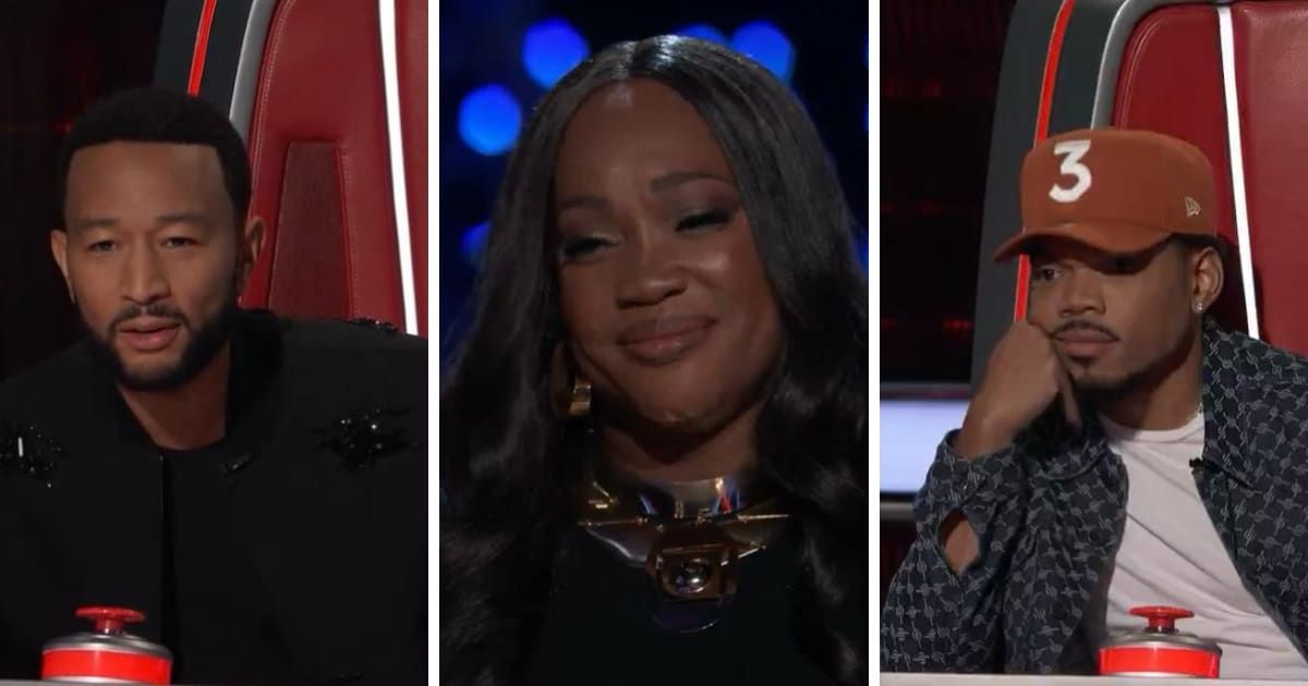 John Legend steals Val T Webb from Chance the Rapper on 'The Voice' Season 25 (X/@NBCTheVoice)