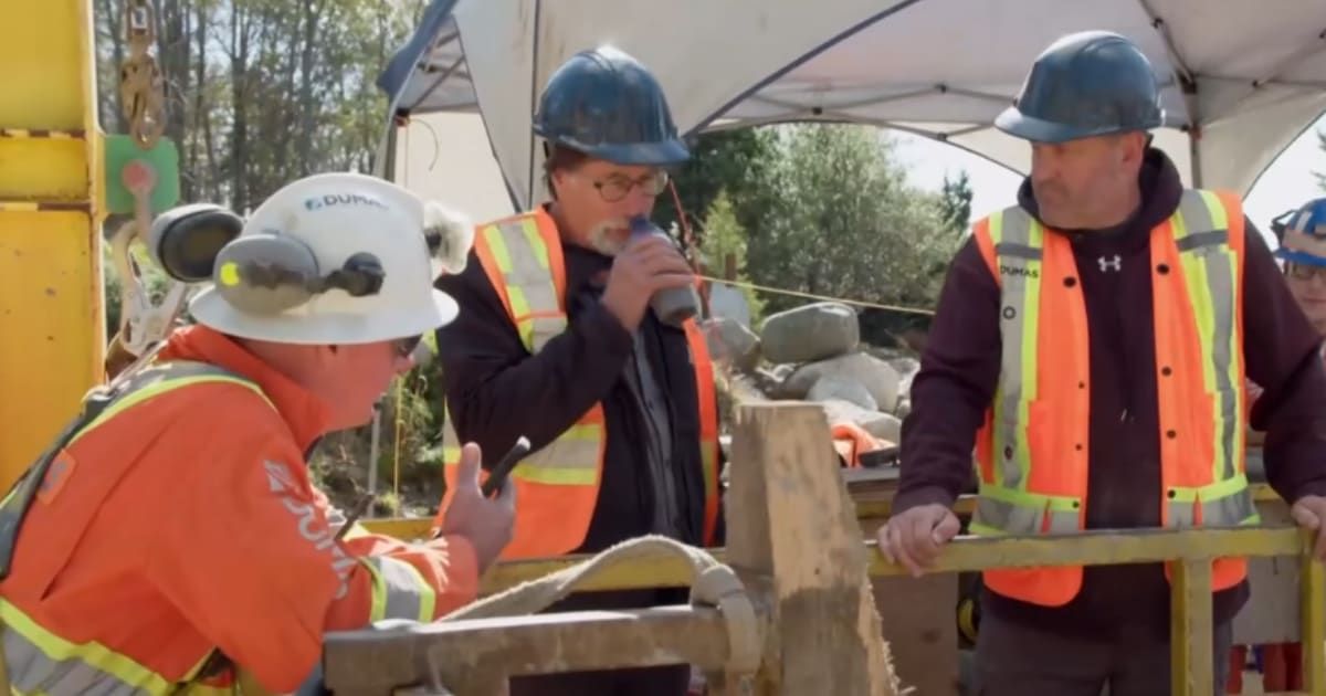 'The Curse of Oak Island' fans grossed out after Rick Lagina drinks 'salty' water from flood tunnel in Garden Shaft