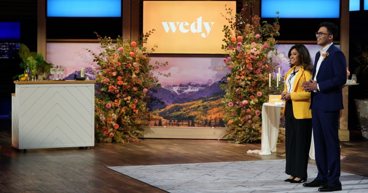 Rumaiza Ali and Anas Ali to pitch The Wedy App to investors in 'Shark Tank' Season 15 Episode 20 (@ABC/ChristopherWillard)