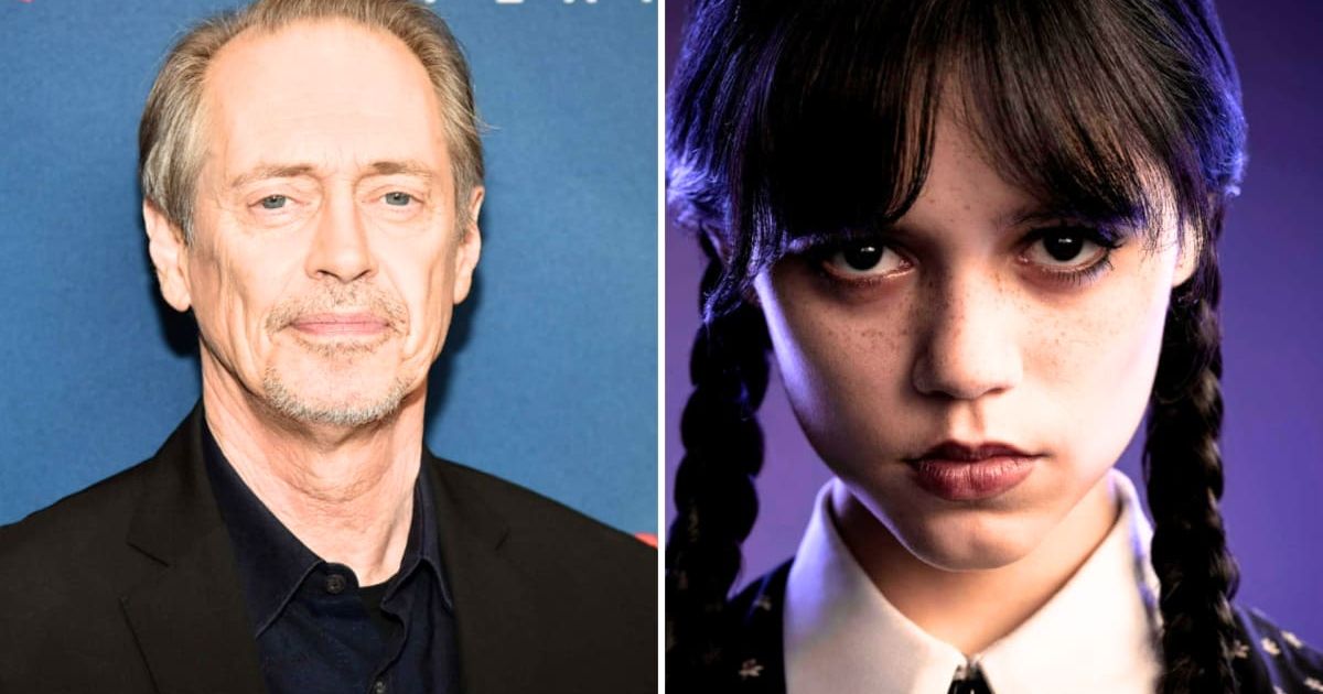 Steve Buscemi's addition to the cast of 'Wednesday' Season 2 has sparked excitement among fans (@gettyimages, @netflix)