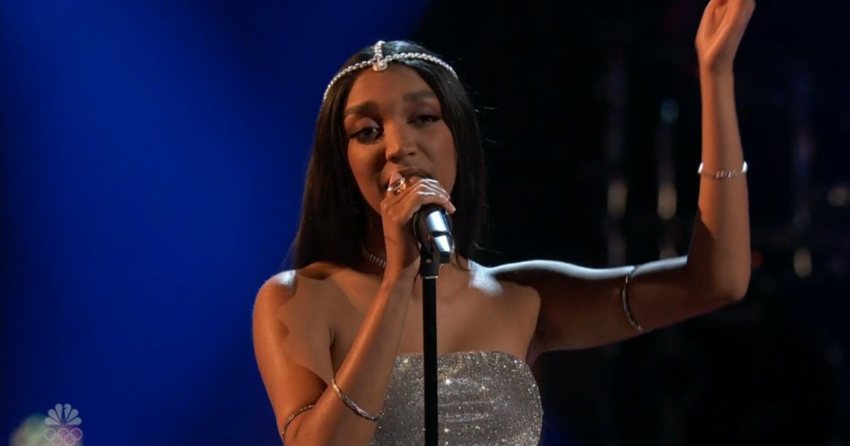 'The Voice' judge Reba McEntire praised Nadège's tone as "rich," adding that her performance was beautiful (@NBC)